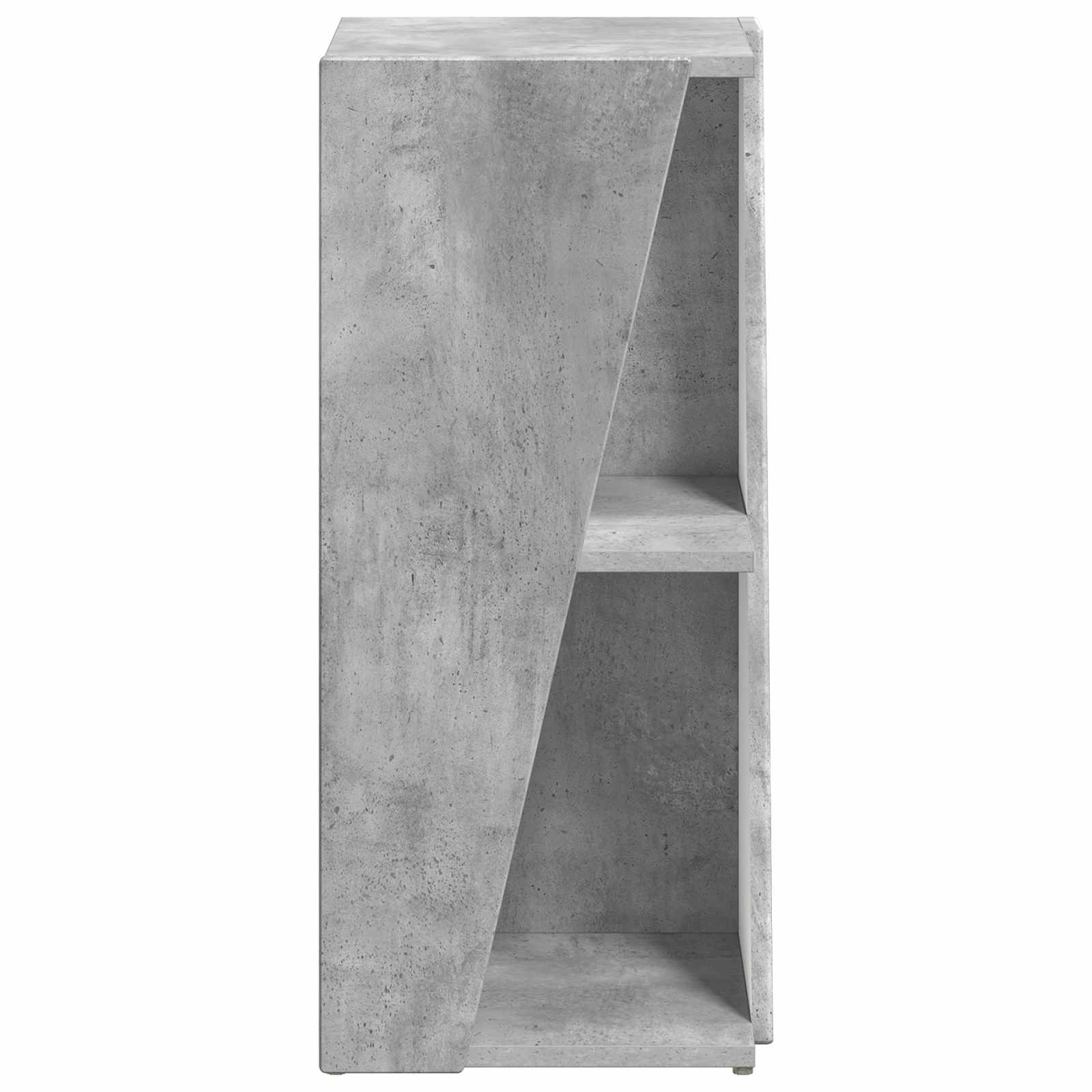 Bočna polica Betonski sivi 33 x 32 x 70,5 cm Konstruirano drvo