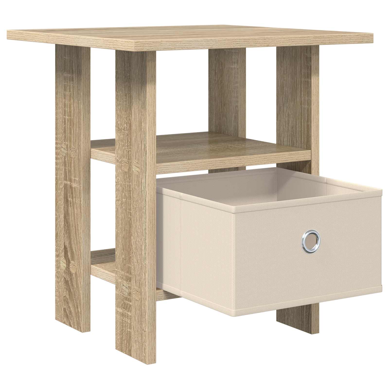 Noćni ormarić s ladicama 2 pcs Sonoma hrast 41 x 40 x 45 cm