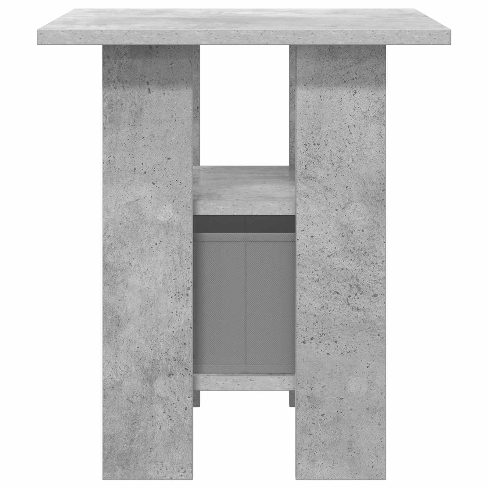 Noćni ormarić s ladicama 2 pcs Betonski sivi 41 x 40 x 45 cm