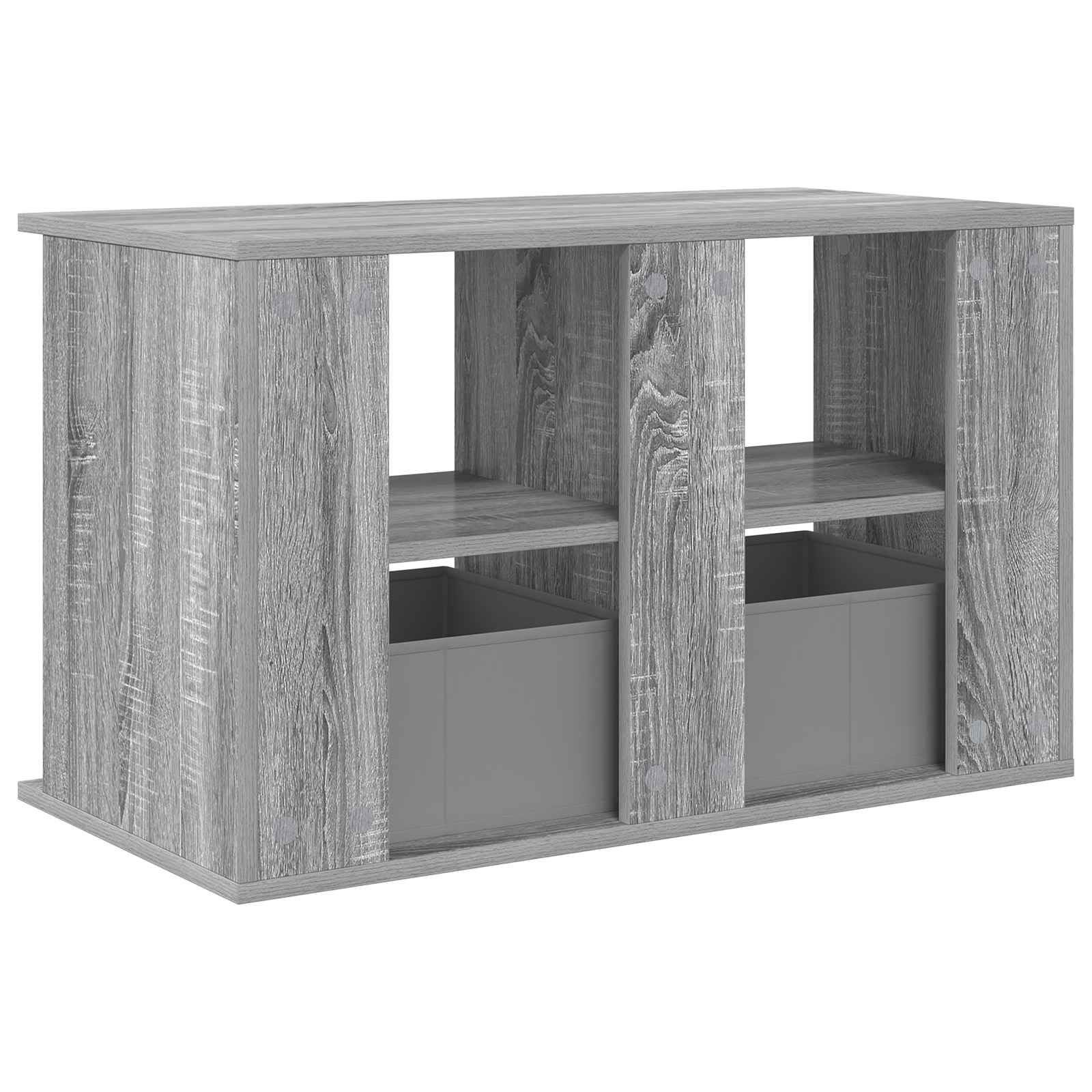 Stalak za TV s ladicama Siva Sonoma 79 x 40 x 48 cm