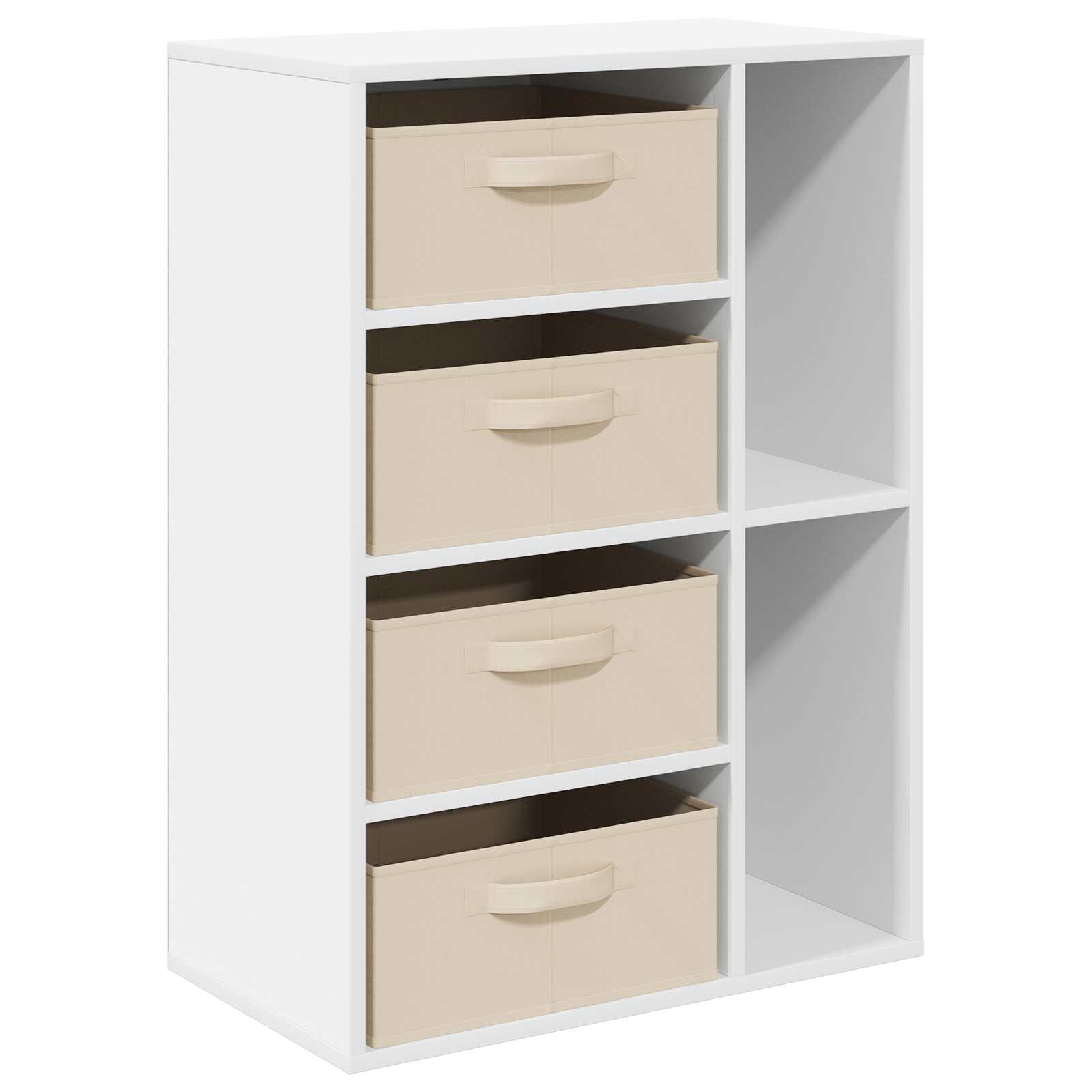 Kreveta s ladicama Bijelo 60 x 33,5 x 84 cm