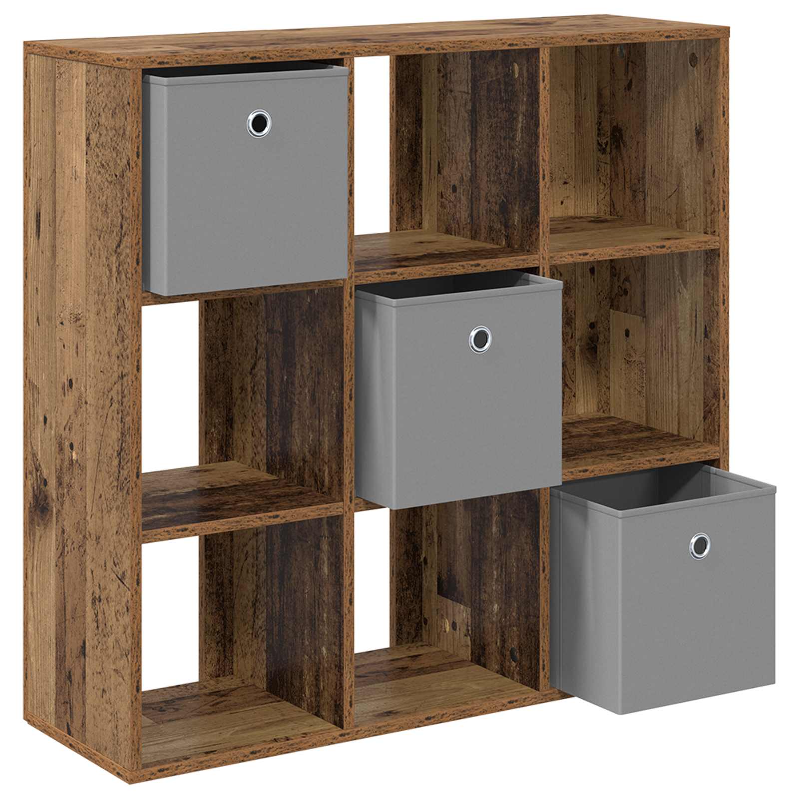 Kreveta s ladicama Staro drvo 88,5 x 29 x 84,5 cm