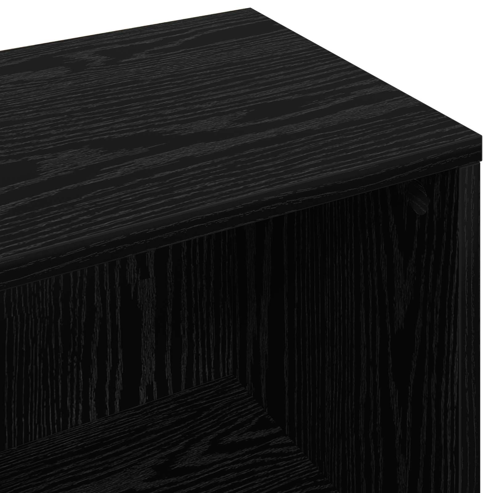 Kreveta s ladicama Crni hrast 88,5 x 27,5 x 63,5 cm