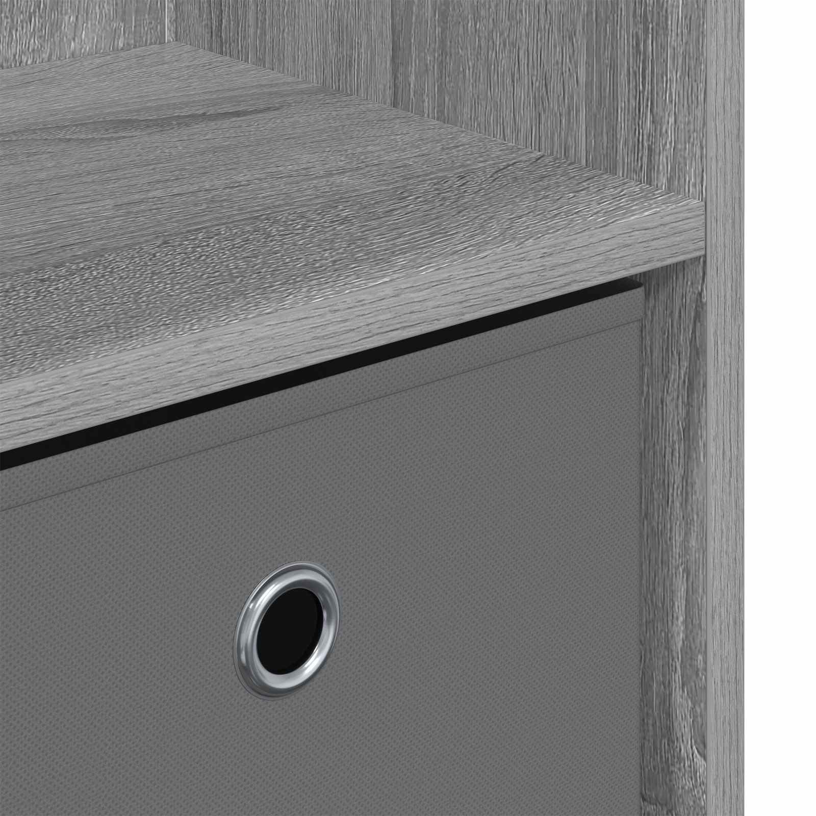 Kreveta s ladicama Siva Sonoma 88,5 x 27,5 x 63,5 cm