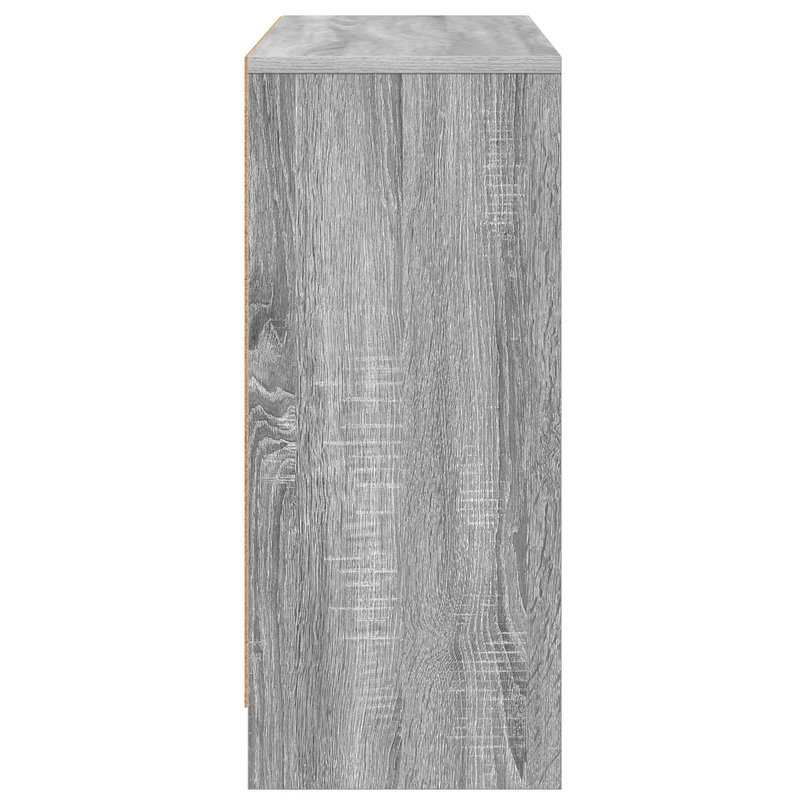 Kreveta s ladicama Siva Sonoma 88,5 x 27,5 x 63,5 cm