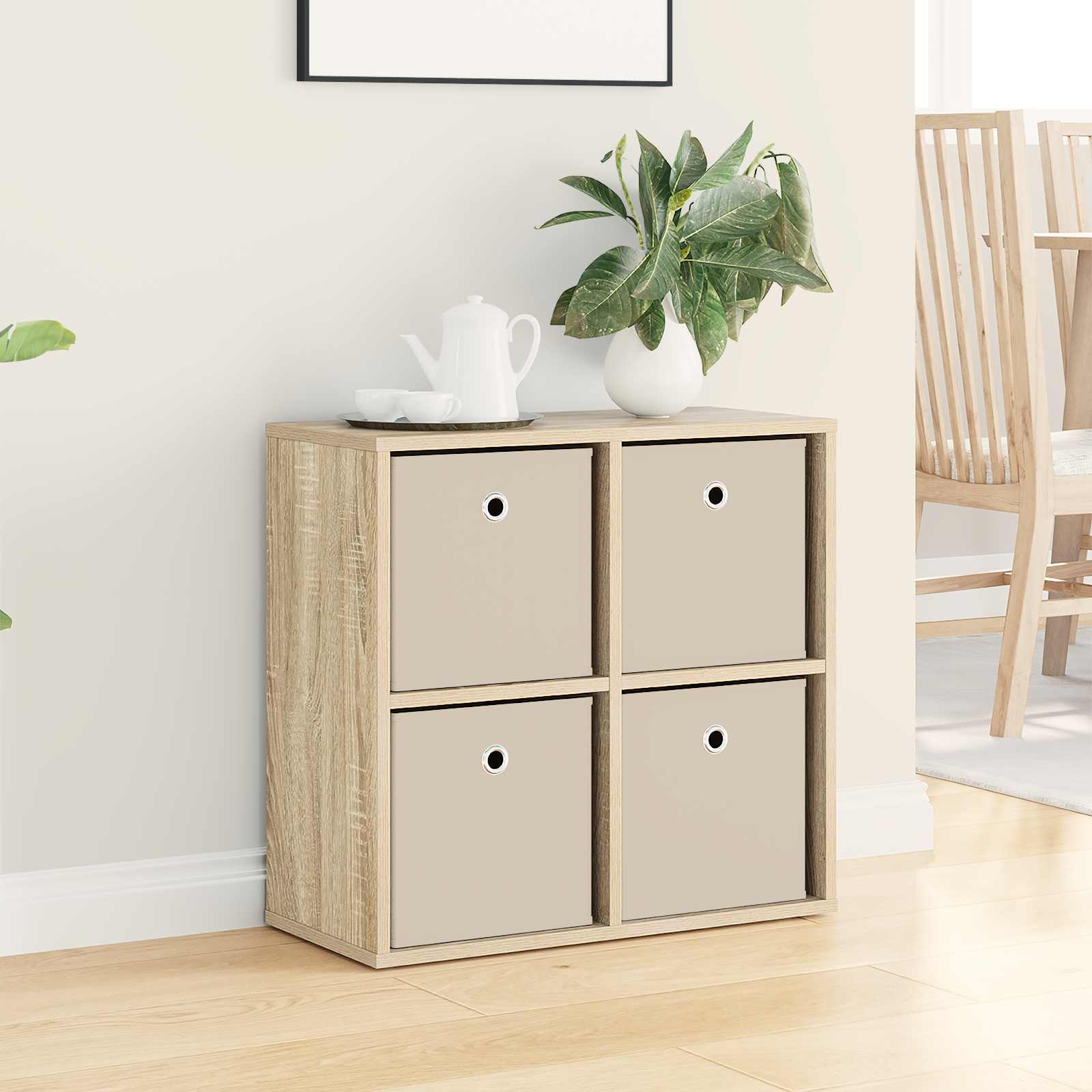 Kreveta s ladicama Sonoma hrast 59,5 x 27 x 57 cm