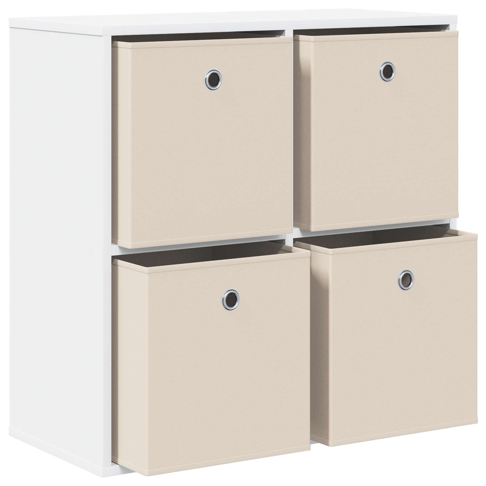 Kreveta s ladicama Bijelo 68,5 x 32 x 67 cm