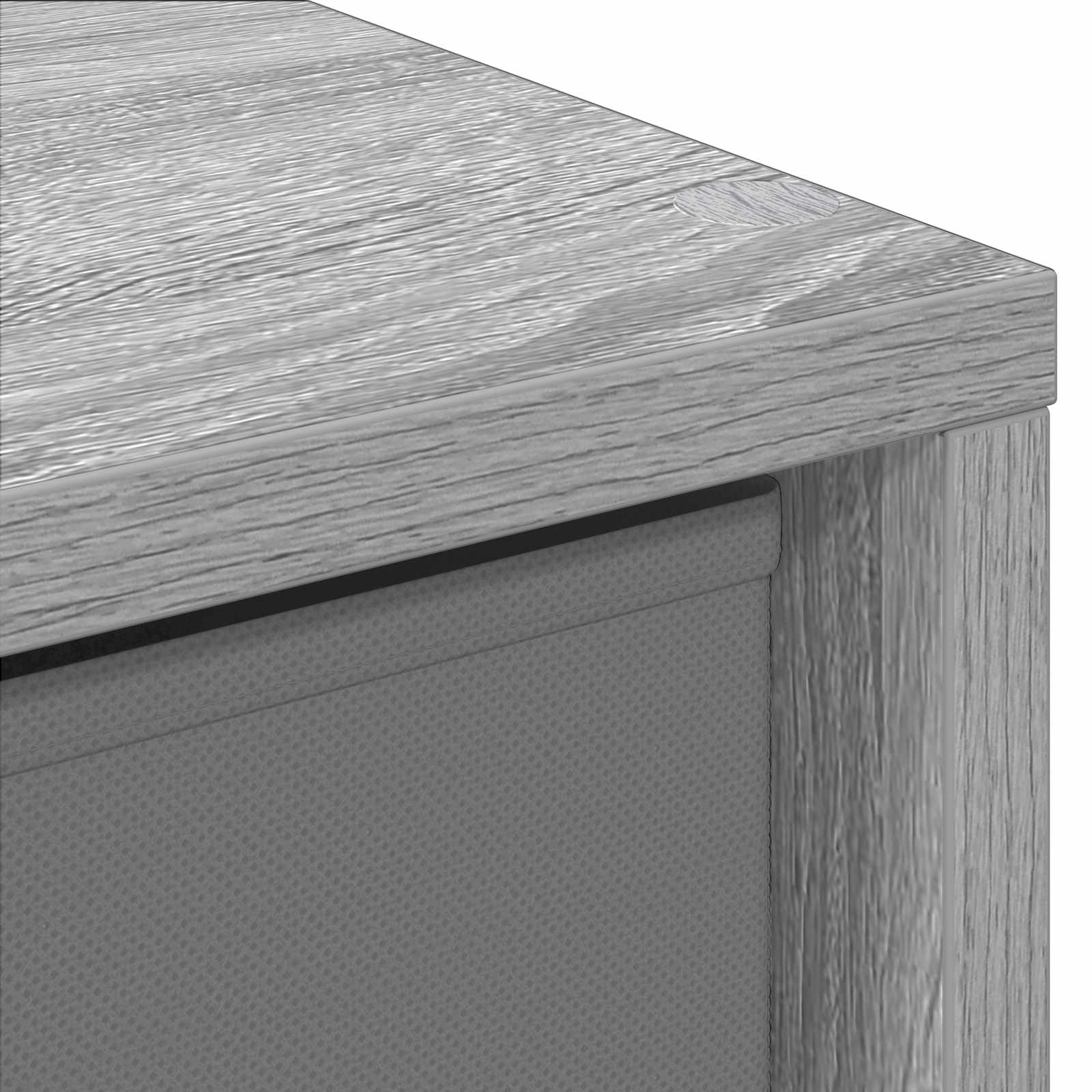 Kreveta s ladicama Siva Sonoma 25,5 x 22 x 69,5 cm