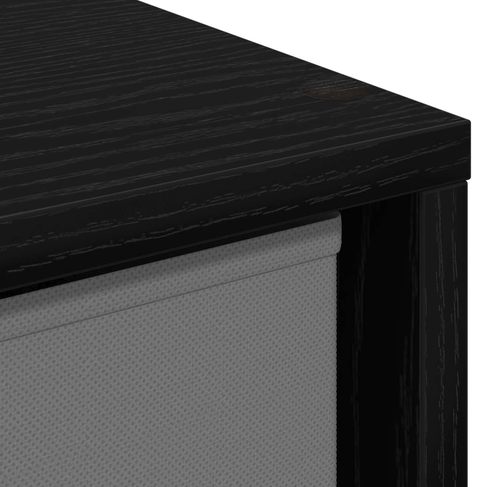 Kreveta s ladicama Crni hrast 30,5 x 27 x 84,5 cm