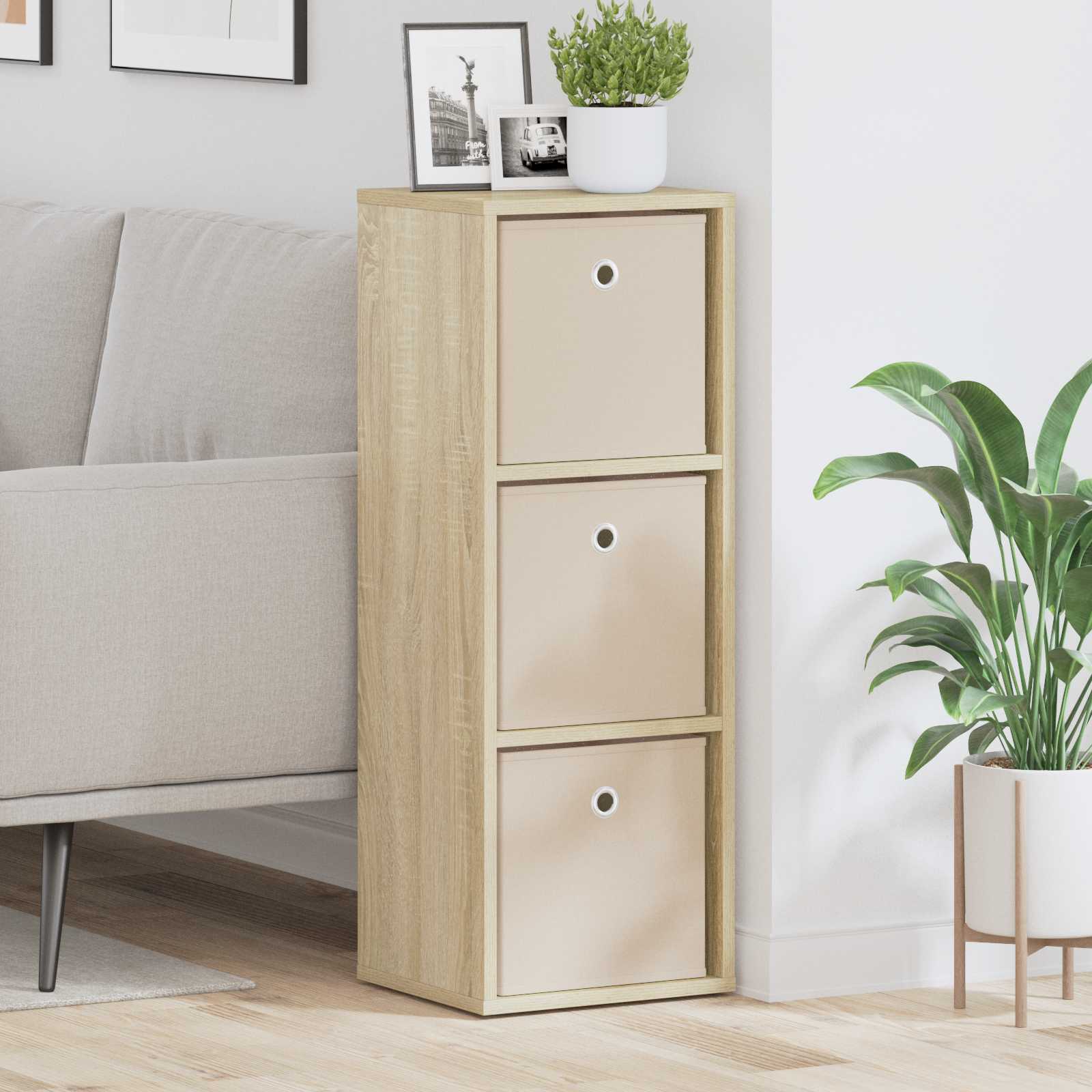 Kreveta s ladicama Sonoma hrast 30,5 x 27 x 84,5 cm