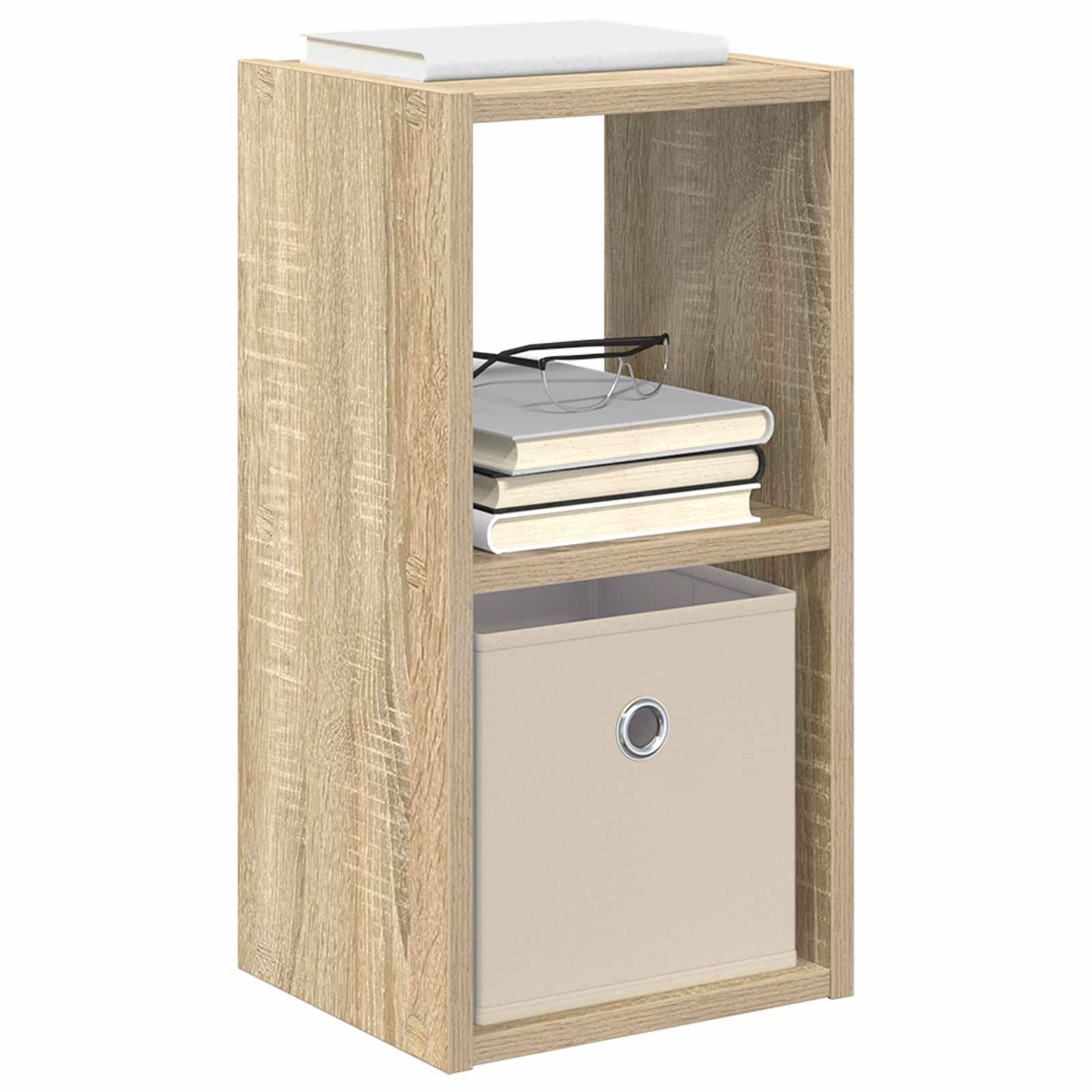 Noćni ormarić s ladicama 2 pcs Sonoma hrast 25,5 x 22 x 49,5 cm