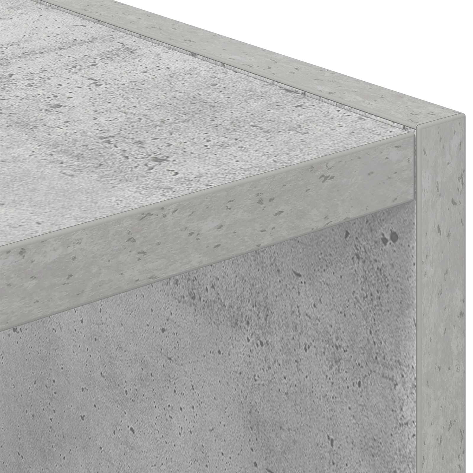 Noćni ormarić 2 pcs Betonski sivi 25,5 x 22 x 49,5 cm