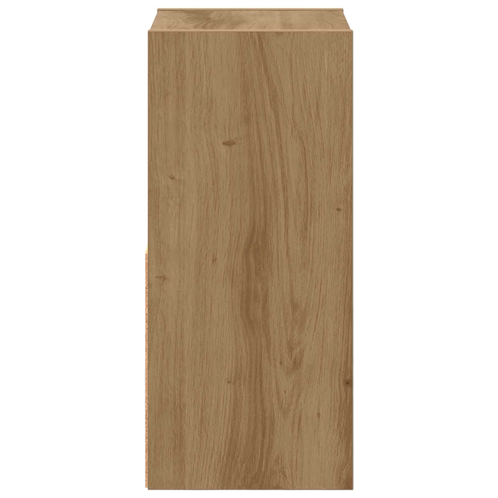 Noćni ormarić 2 pcs Umjetnički hrast 25,5 x 22 x 49,5 cm