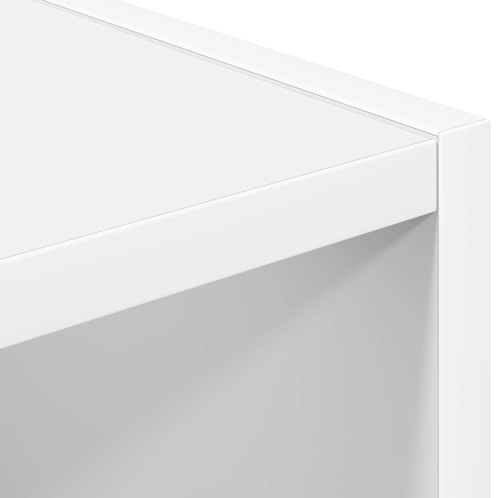 Noćni ormarić s ladicama 2 pcs Bijelo 30,5 x 27 x 59,5 cm