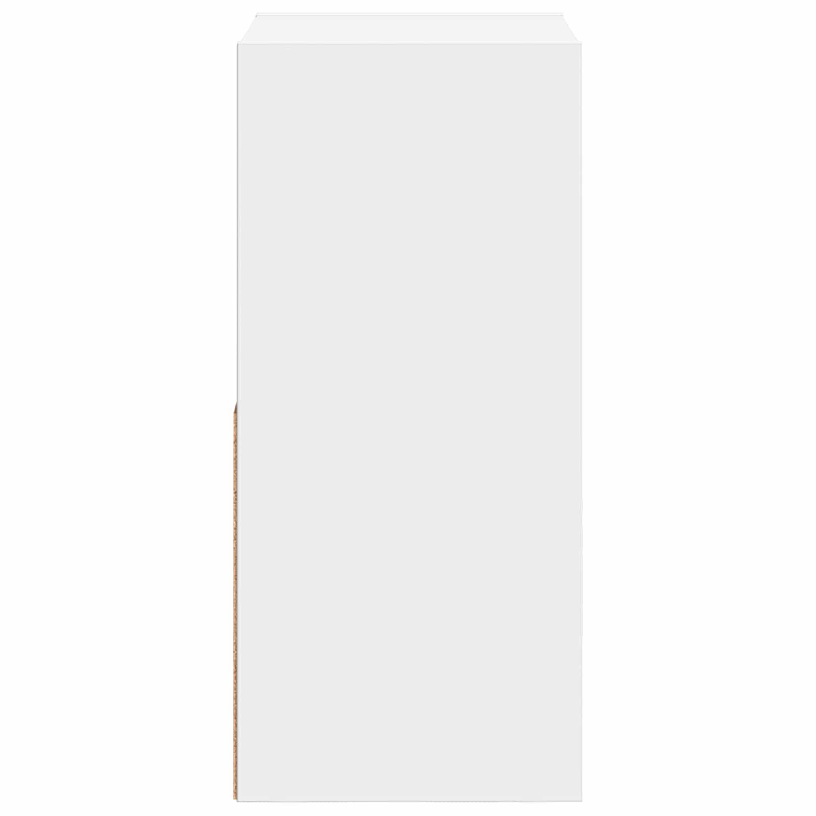 Noćni ormarić s ladicama 2 pcs Bijelo 30,5 x 27 x 59,5 cm