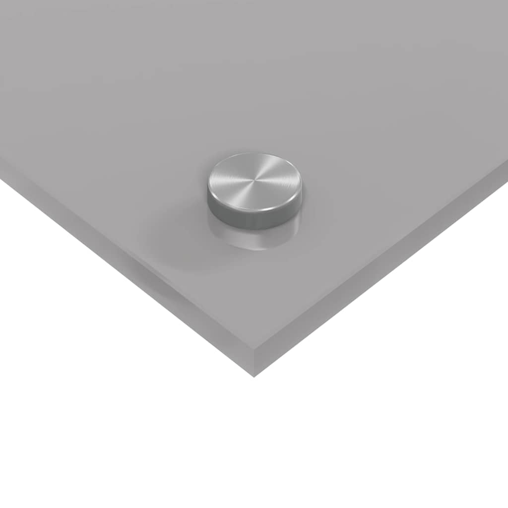 Kuhinjski zid 2 pcs Svijetlo siva 70 x 40 cm