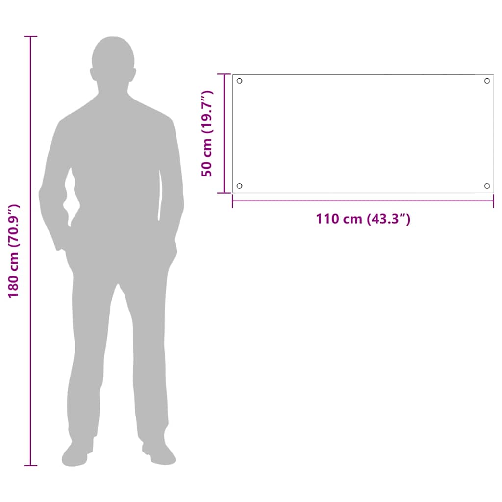 Kuhinjski zid 2 pcs Bijelo 110 x 50 cm Staklo otporno na udarce