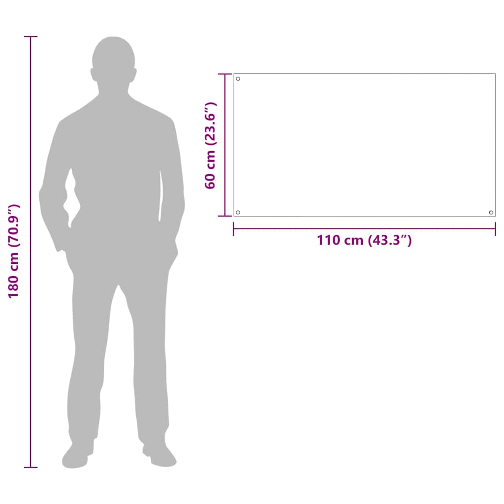 Kuhinjski zid 2 pcs *Transparent*an 110 x 60 cm