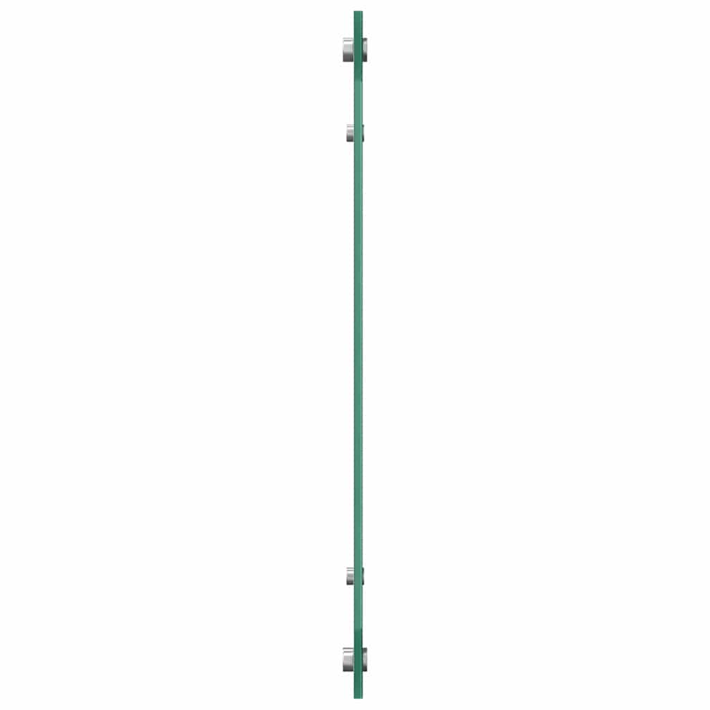 Kuhinjski zid 2 pcs Bijelo 80 x 60 cm Staklo otporno na udarce