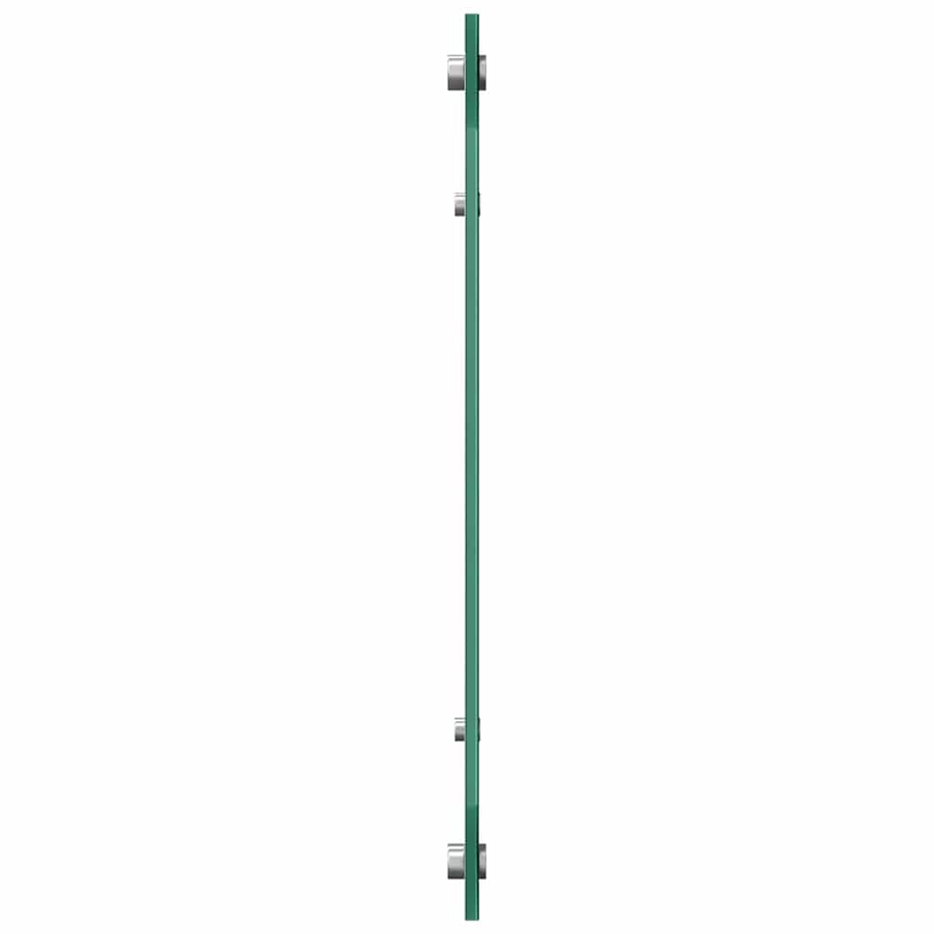 Kuhinjski zid 2 pcs Bijelo 100 x 50 cm Staklo otporno na udarce