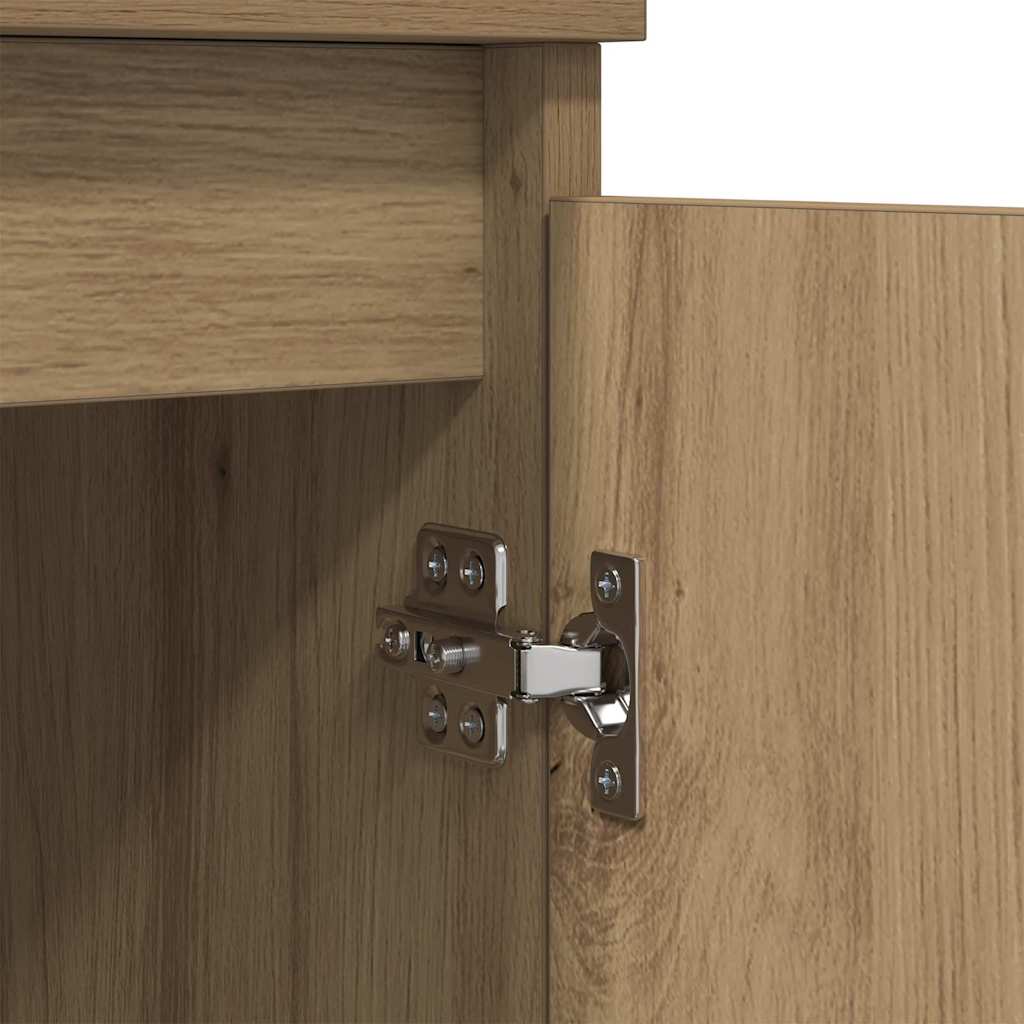 Komode 3 pcs Umjetnički hrast 60 x 35 x 70 cm Konstruirano drvo