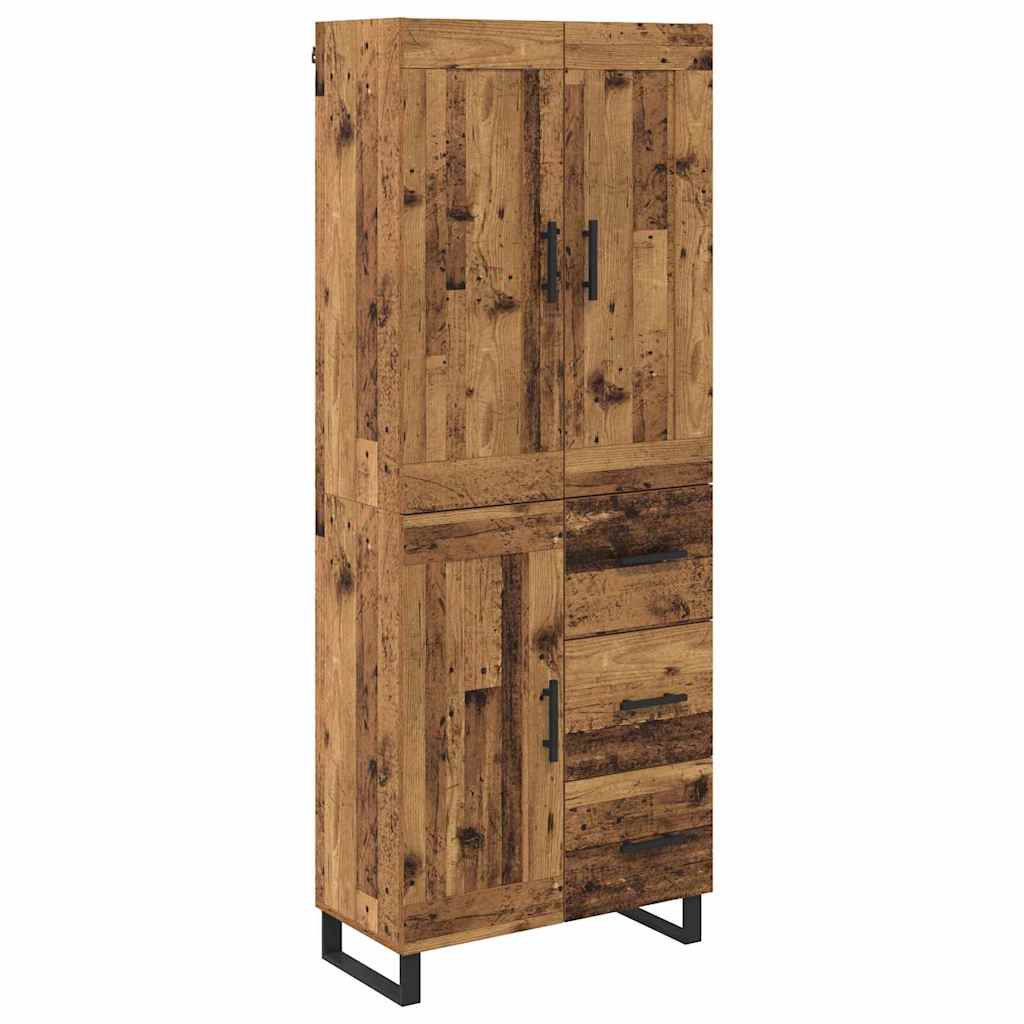 Highboard Staro drvo 69,5 x 34 x 180 cm Konstruirano drvo