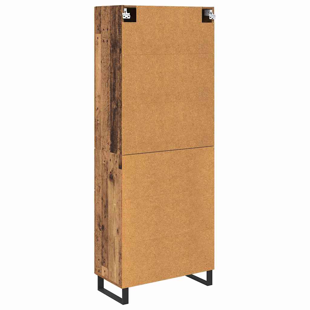 Highboard Staro drvo 69,5 x 34 x 180 cm Konstruirano drvo