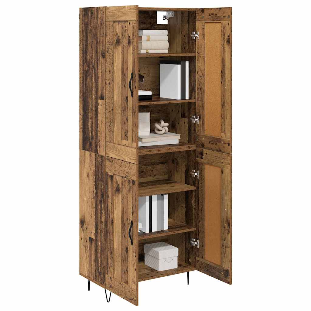 Highboard Staro drvo 69,5 x 34 x 180 cm Konstruirano drvo