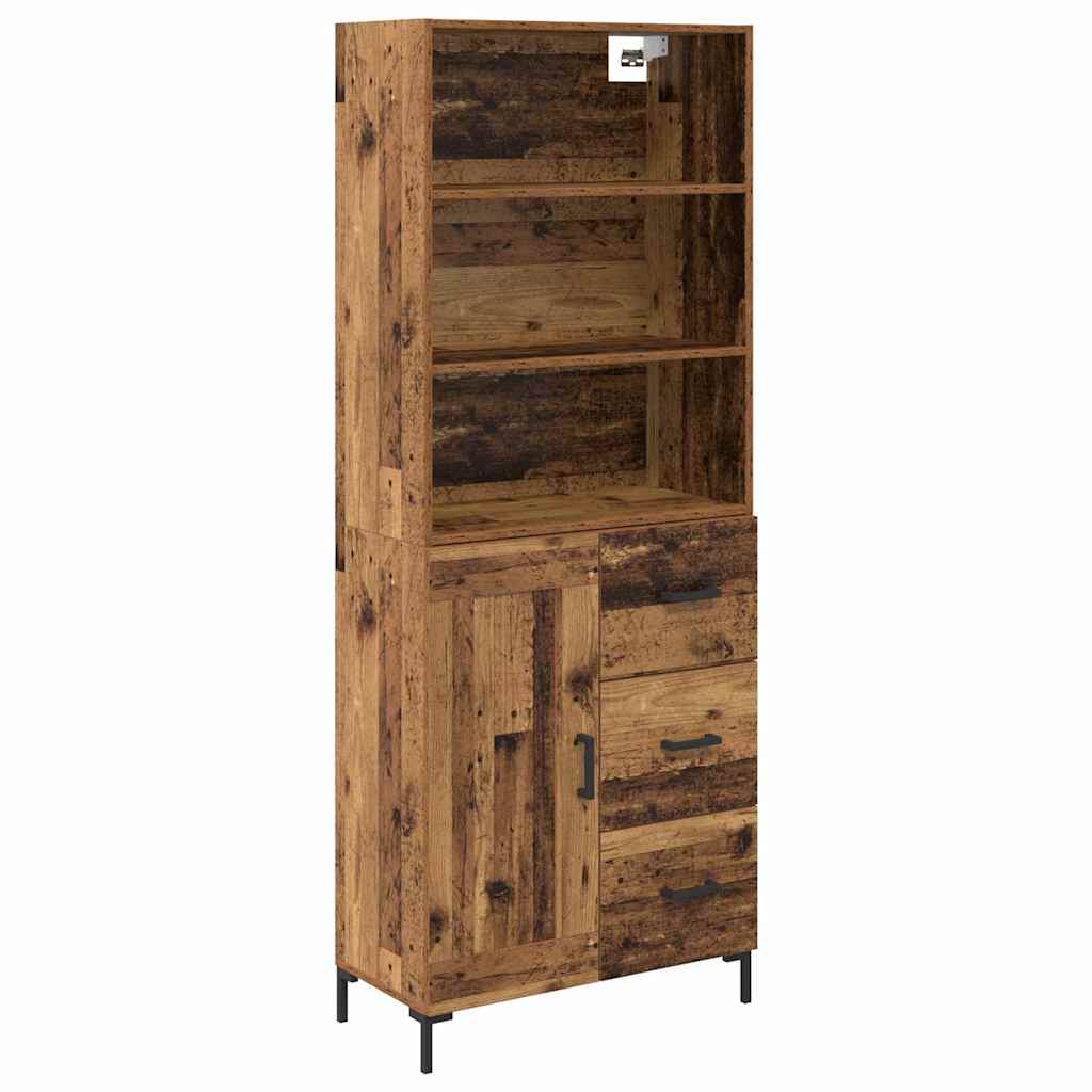 Highboard Staro drvo 69,5 x 34 x 180 cm Konstruirano drvo