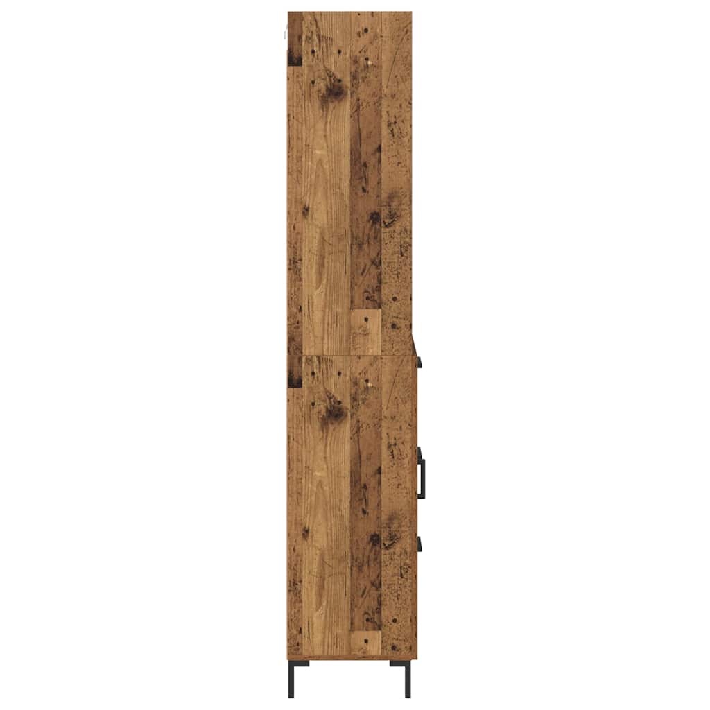 Highboard Staro drvo 69,5 x 34 x 180 cm Konstruirano drvo