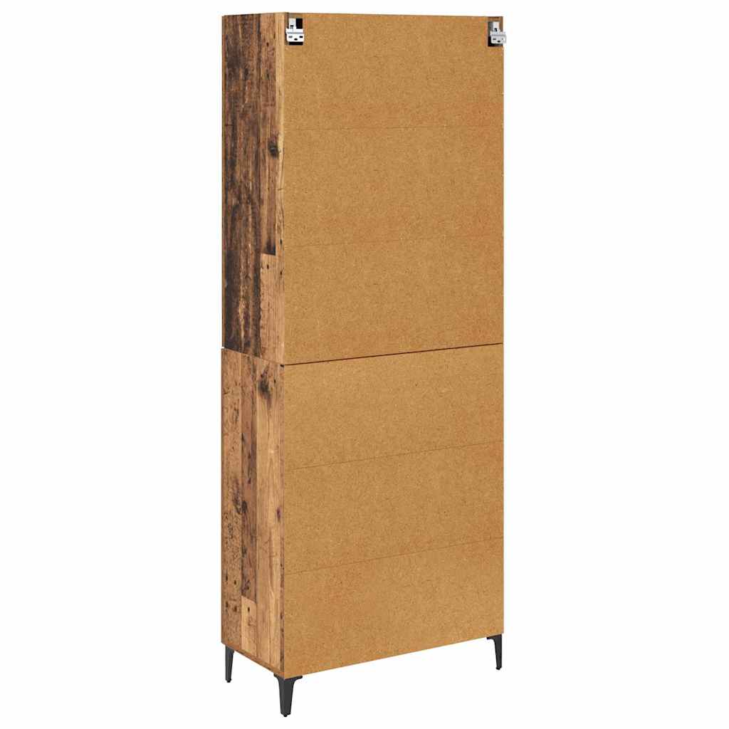 Highboard Zidne Staro drvo 69,5 x 34 x 180 cm Konstruirano drvo