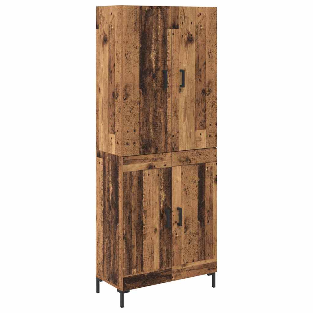 Highboard Staro drvo 69,5 x 34 x 180 cm Konstruirano drvo