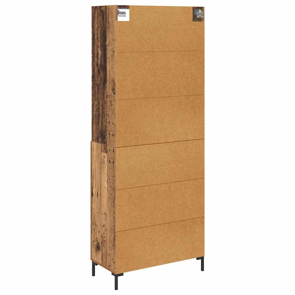 Highboard Staro drvo 69,5 x 34 x 180 cm Konstruirano drvo