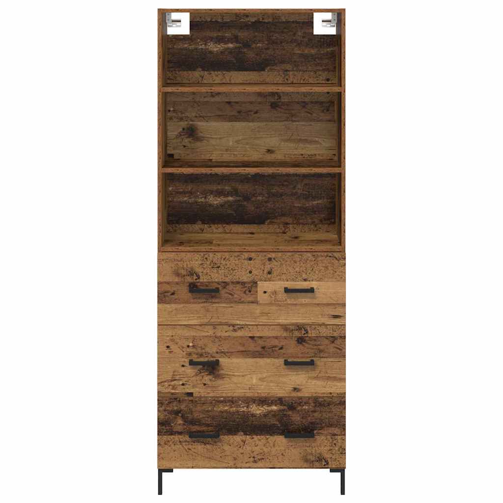 Highboard Staro drvo 69,5 x 34 x 180 cm Konstruirano drvo