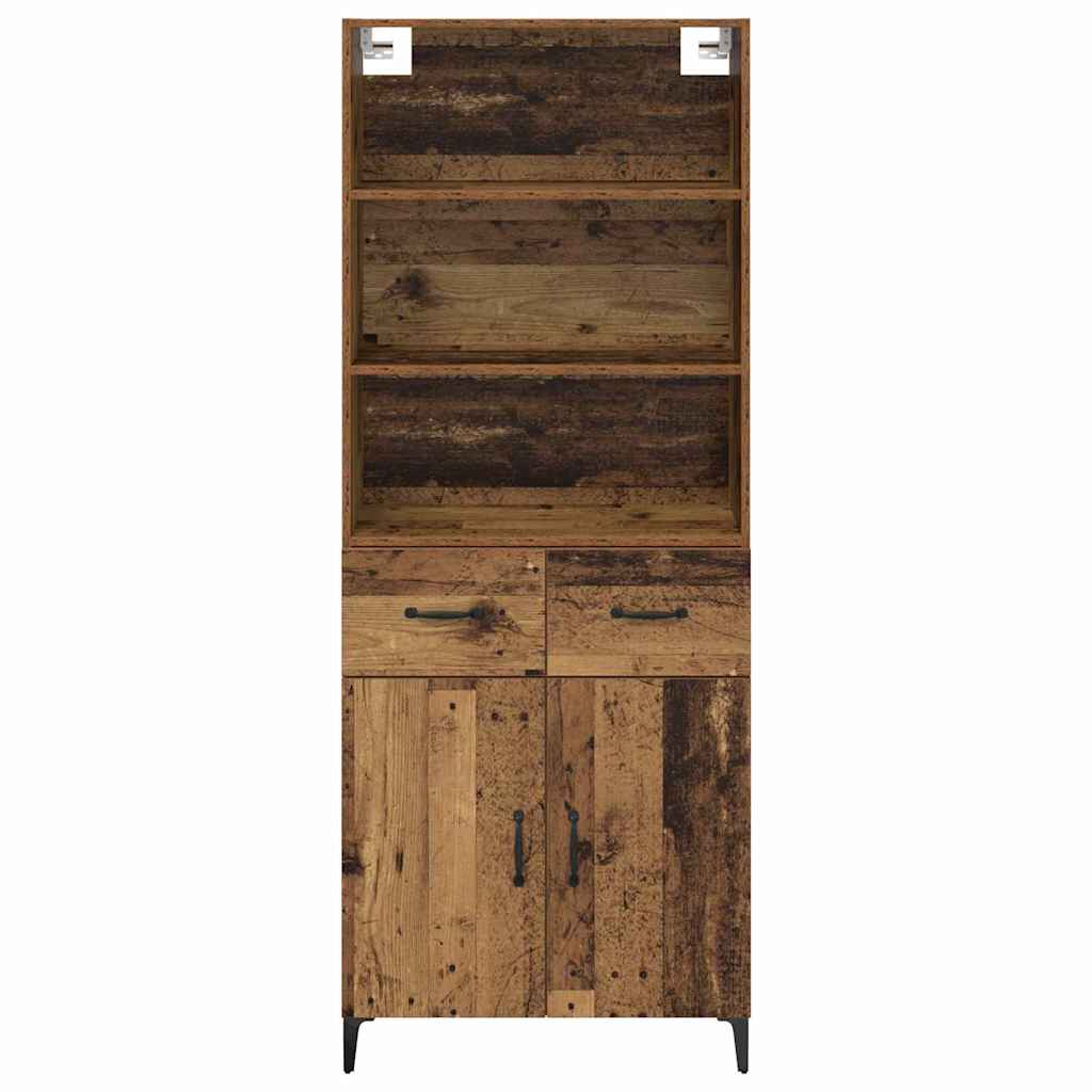 Highboard Staro drvo 69,5 x 34 x 180 cm Konstruirano drvo