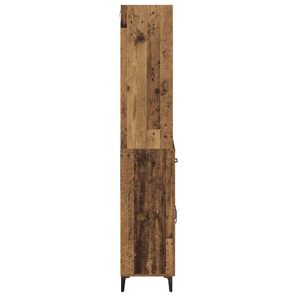 Highboard Staro drvo 69,5 x 34 x 180 cm Konstruirano drvo