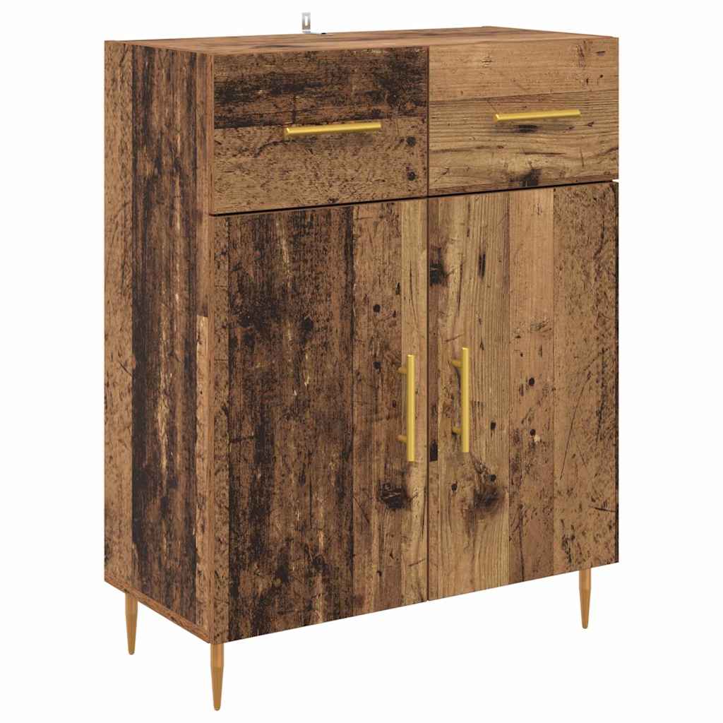 Highboard Staro drvo 69,5 x 34 x 180 cm Konstruirano drvo