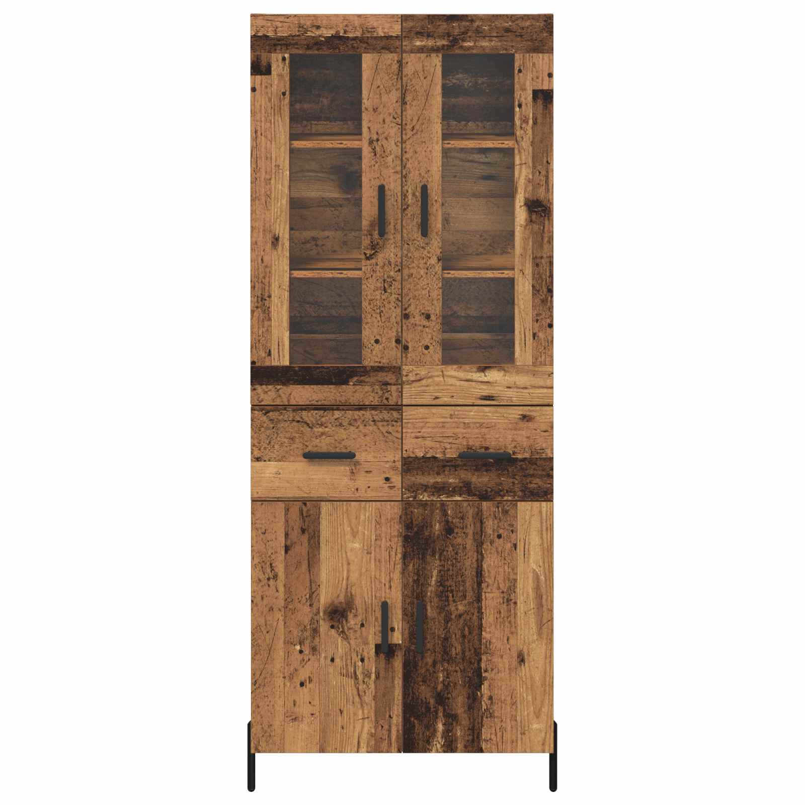 Highboard Zidne Staro drvo 69,5 x 34 x 180 cm Konstruirano drvo