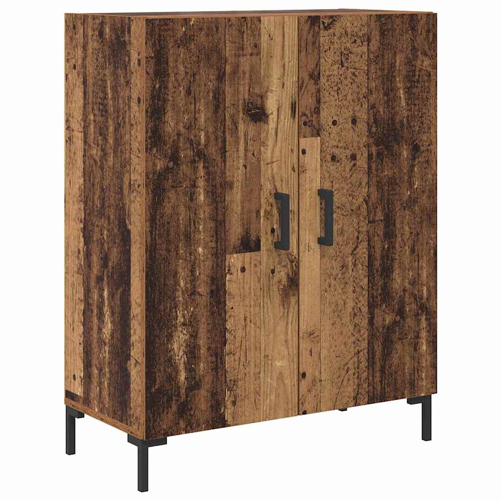 Highboard 2 pcs Staro drvo Konstruirano drvo