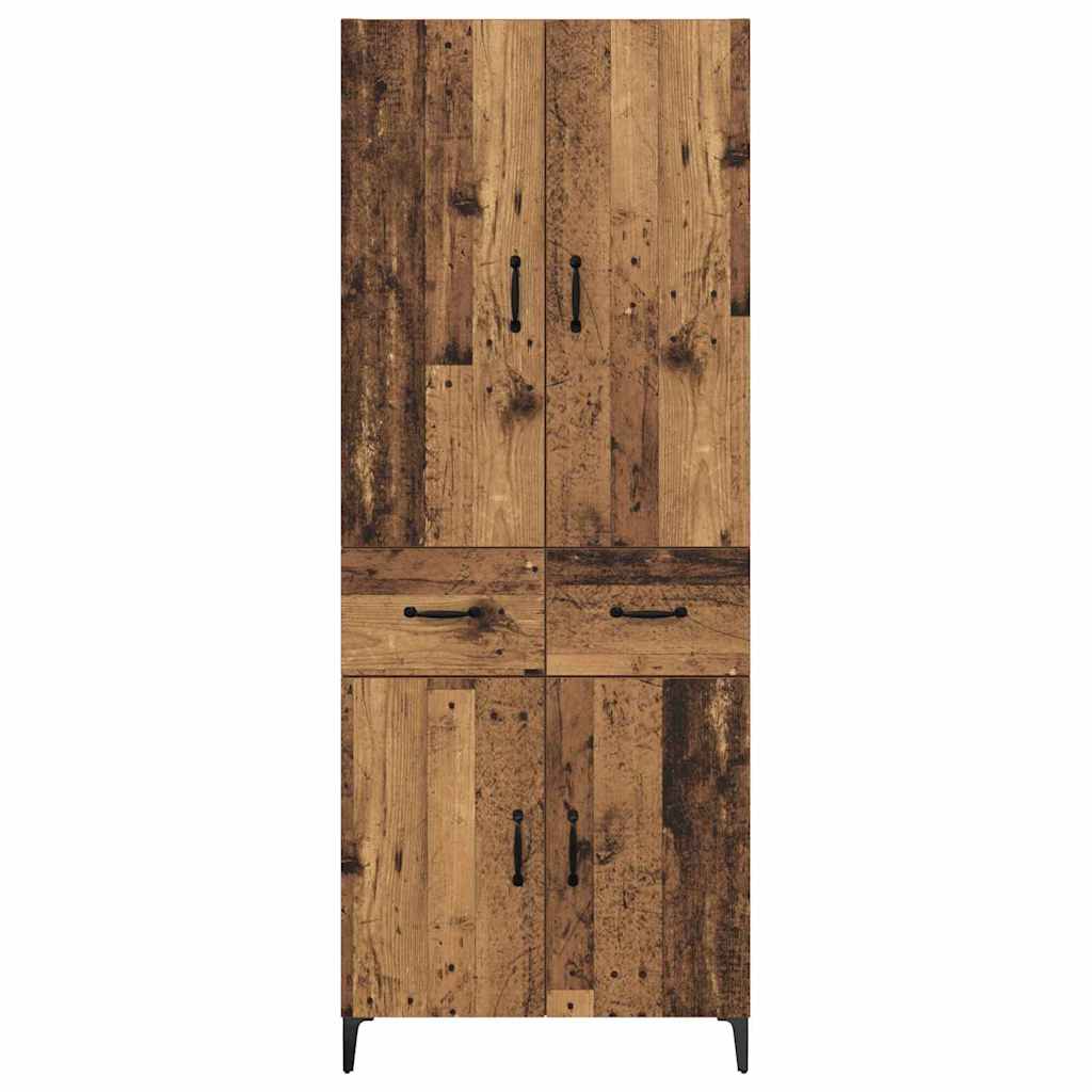 Highboard Zidne Staro drvo 69,5 x 34 x 180 cm Konstruirano drvo