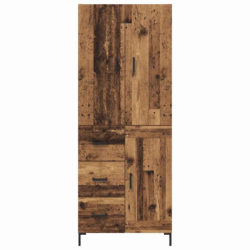 Highboard Zidne Staro drvo 69,5 x 34 x 180 cm Konstruirano drvo