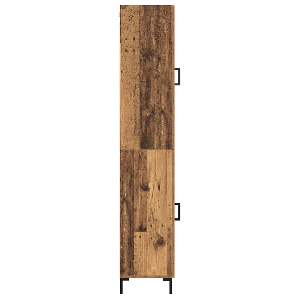Highboard Staro drvo 34,5 x 34 x 180 cm Konstruirano drvo