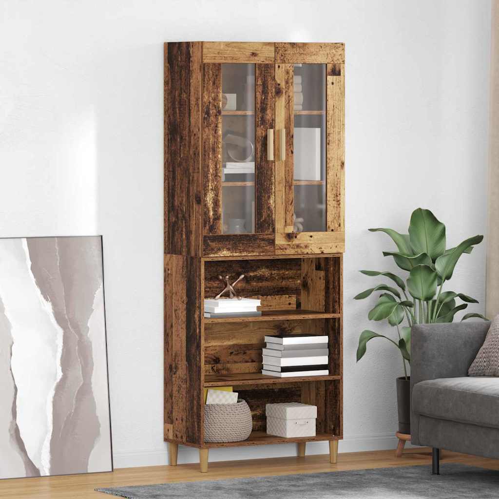 Highboard Staro drvo 69,5 x 34 x 180 cm