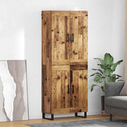Highboard 2 kom. Staro drvo 69,5 x 34 x 180 cm