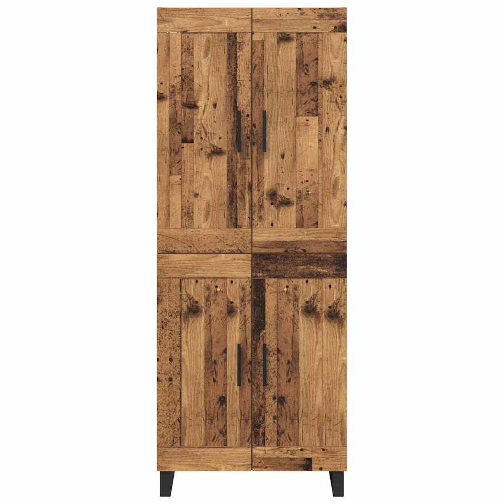 Highboard 2 kom. Staro drvo 69,5 x 34 x 180 cm