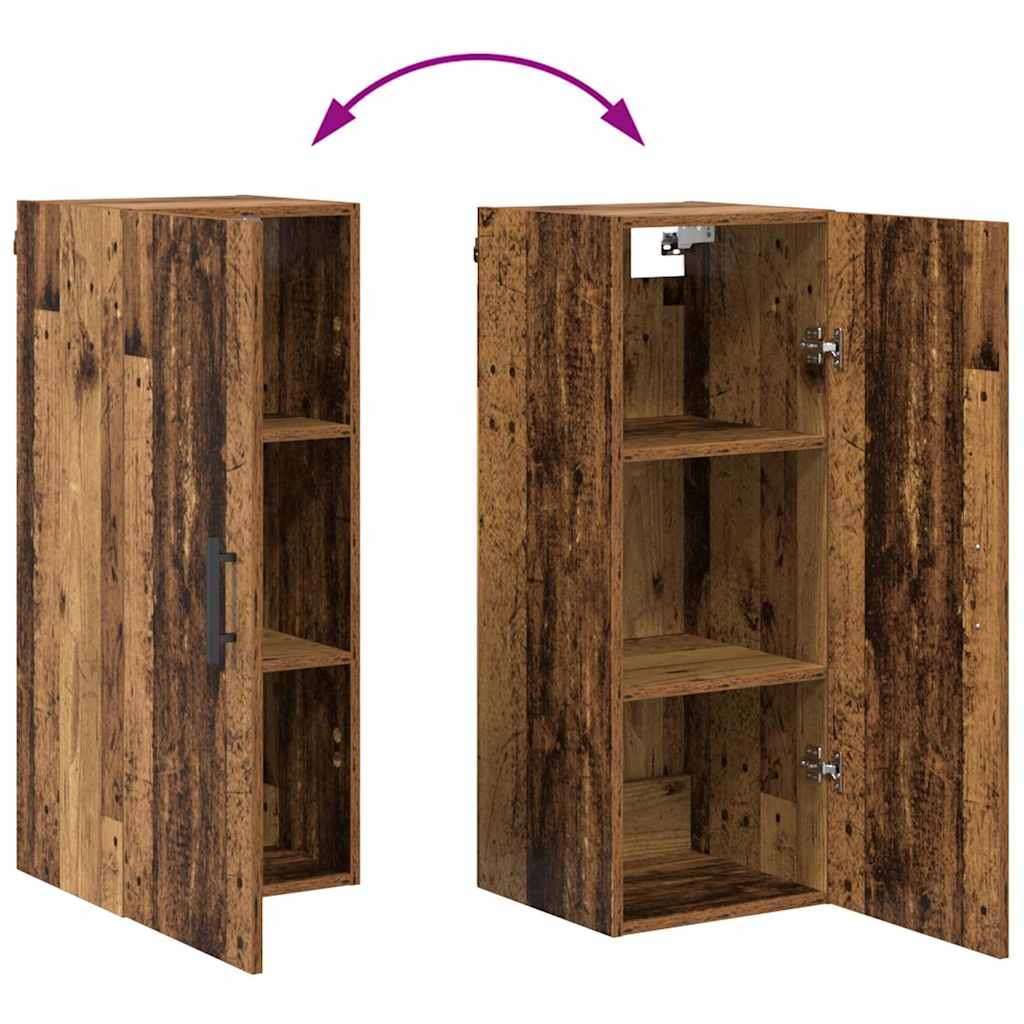 Highboard Staro drvo 34,5 x 34 x 180 cm Konstruirano drvo