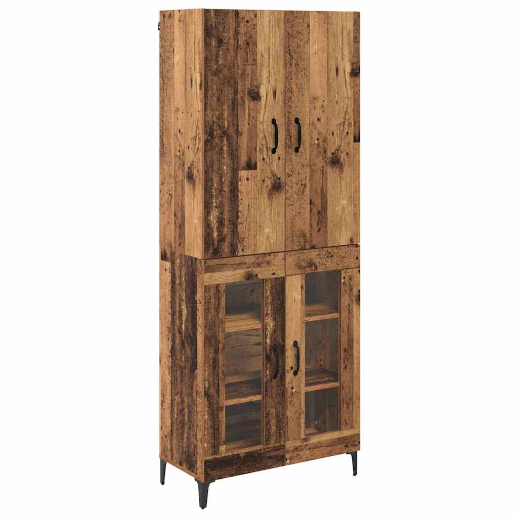 Highboard Zidne Staro drvo 69,5 x 34 x 180 cm Konstruirano drvo