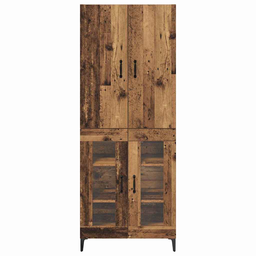 Highboard Zidne Staro drvo 69,5 x 34 x 180 cm Konstruirano drvo