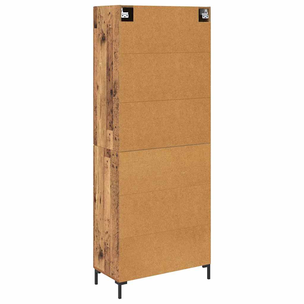 Highboard Zidne Staro drvo 69,5 x 34 x 180 cm Konstruirano drvo