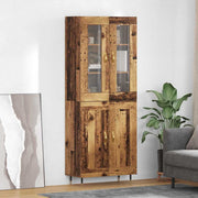 Highboard 2 kom. Staro drvo 69,5 x 34 x 180 cm